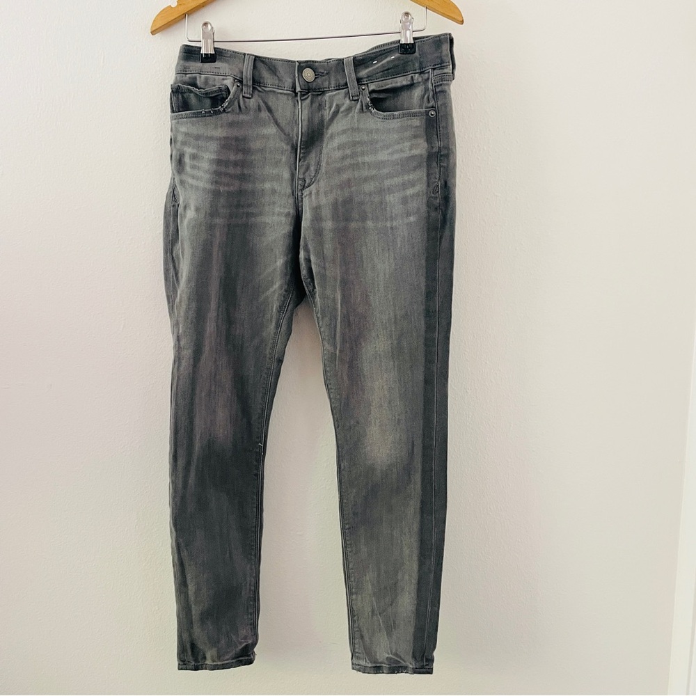 Express Cropped Legging Mid Rise - Dark Gray
